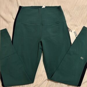 Splits59 Green and Black Leggings